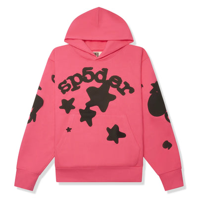 Sp5der Beluga Pink Hoodie
