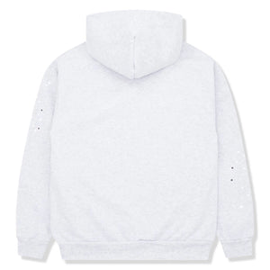 Sp5der OG Heather Grey Web Hoodie