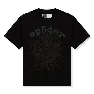 Sp5der Phantom Og Web Black T-Shirt