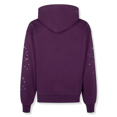 Sp5der Star OG Web V2 Purple Hoodie