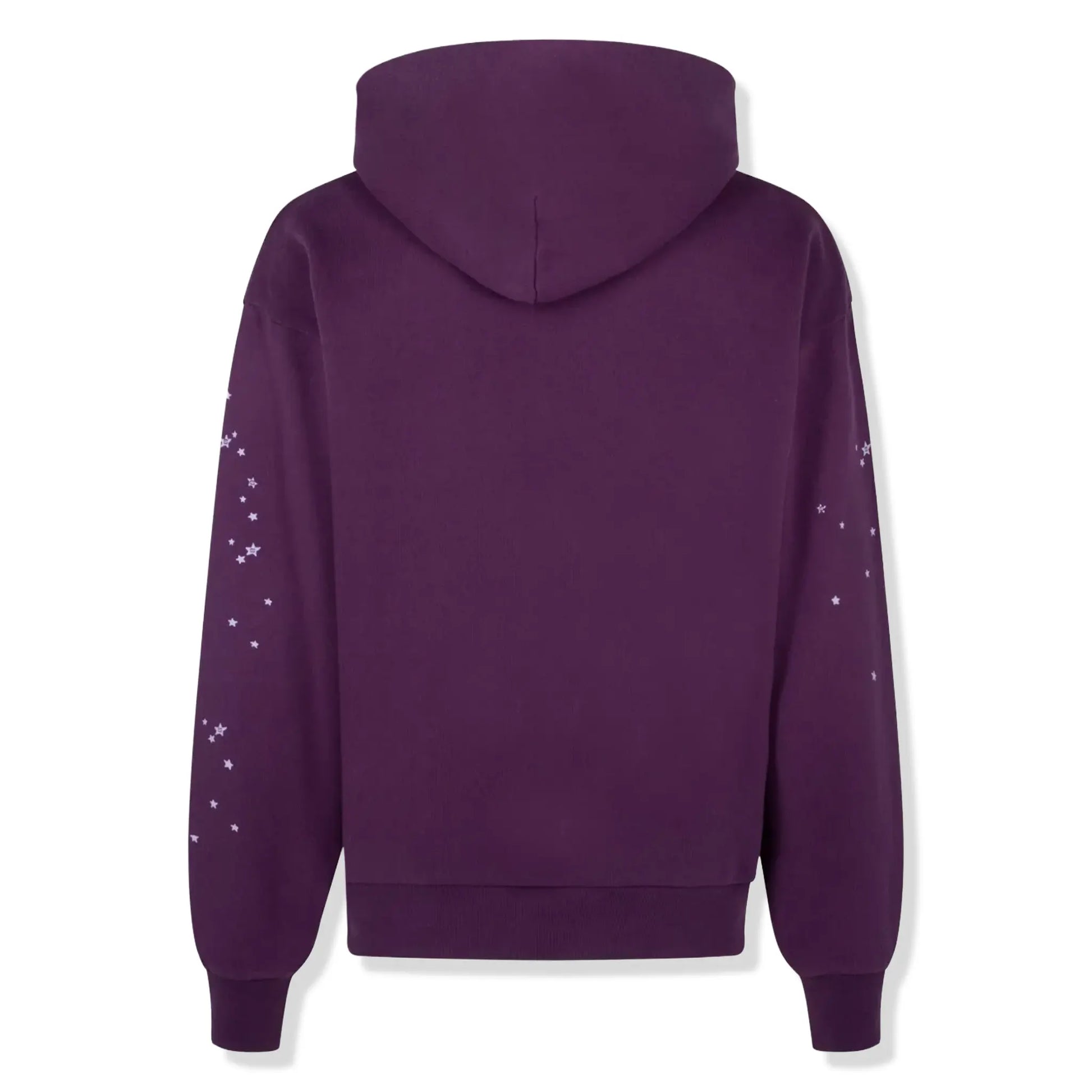Sp5der Star OG Web V2 Purple Hoodie