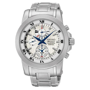 Seiko Premier Black Dial Men 38.4mm