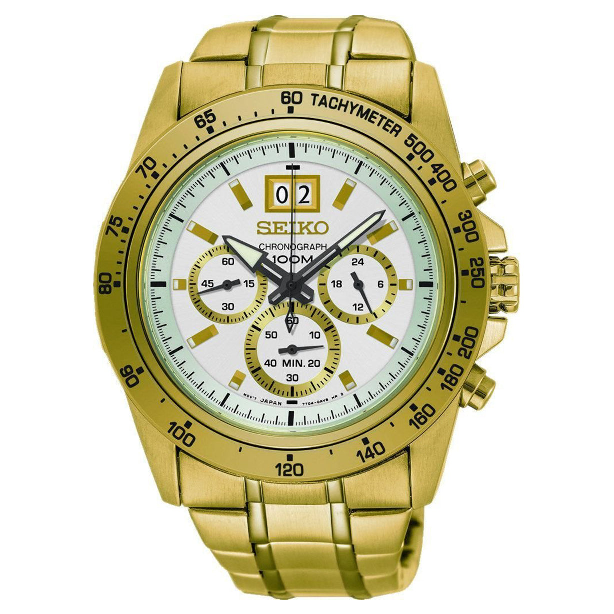 Seiko Lord White Dial Men 44mm