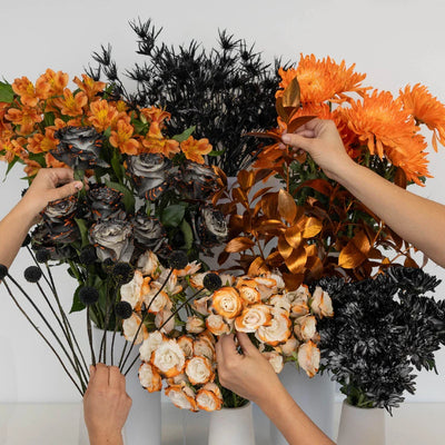 Haunted Halloween Flower Bouquet Bar Kit