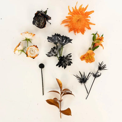 Haunted Halloween Flower Bouquet Bar Kit