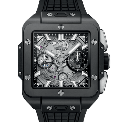 Hublot Square Bang Black Dial Men 42mm