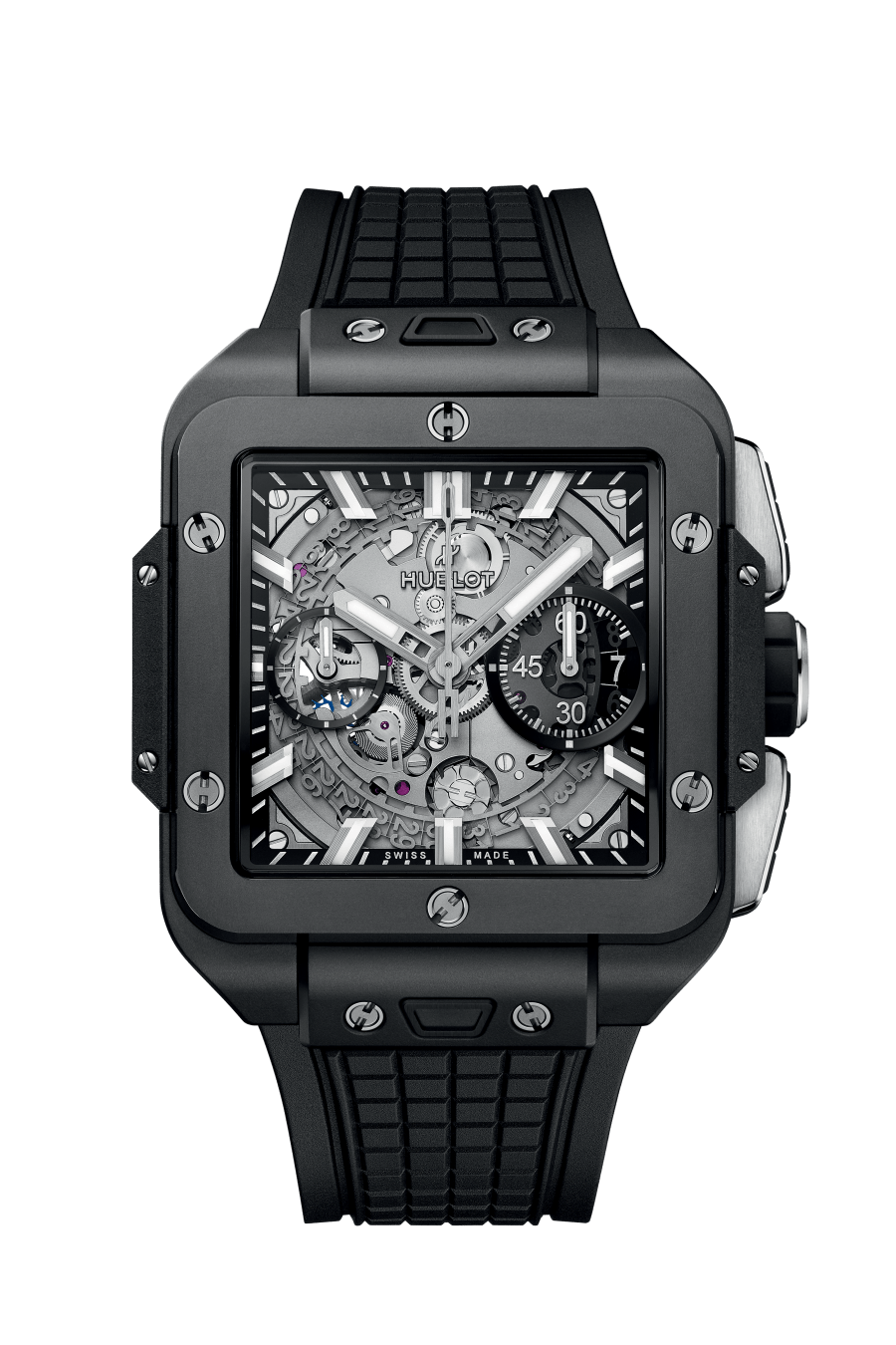 Hublot Square Bang Black Dial Men 42mm