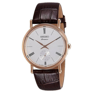 Seiko Premier Silver Dial Men 38.2mm