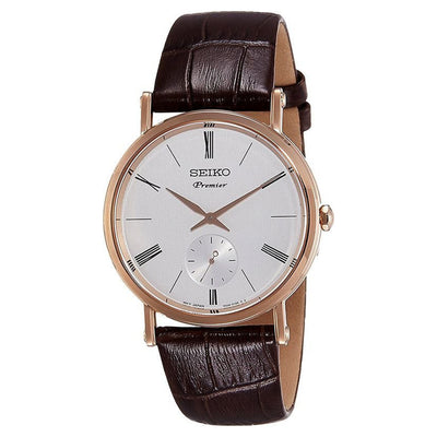 Seiko Premier Silver Dial Men 38.2mm