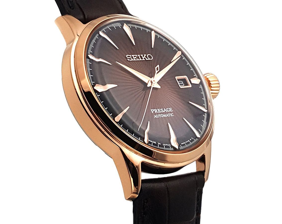 Seiko Presage Brown Dial Men 40.5mm