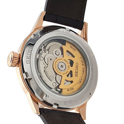 Seiko Presage Brown Dial Men 40.5mm