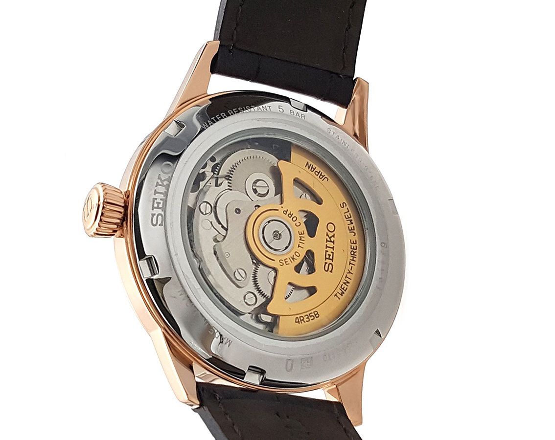 Seiko Presage Brown Dial Men 40.5mm