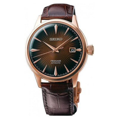 Seiko Presage Brown Dial Men 40.5mm