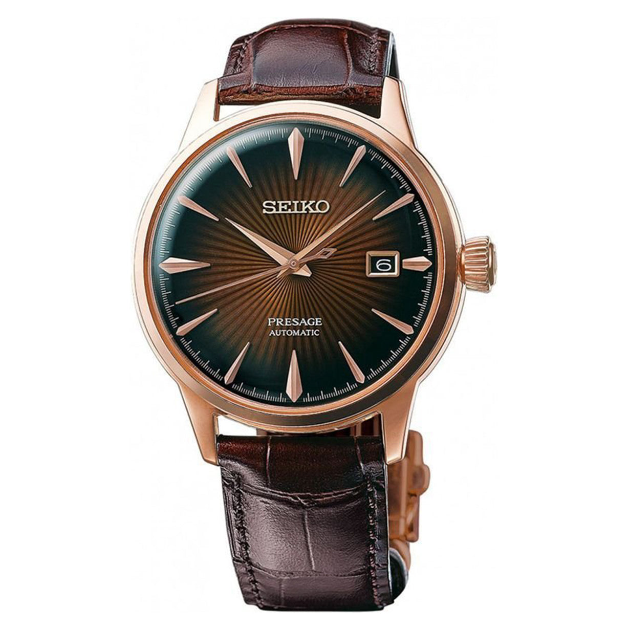 Seiko Presage Brown Dial Men 40.5mm