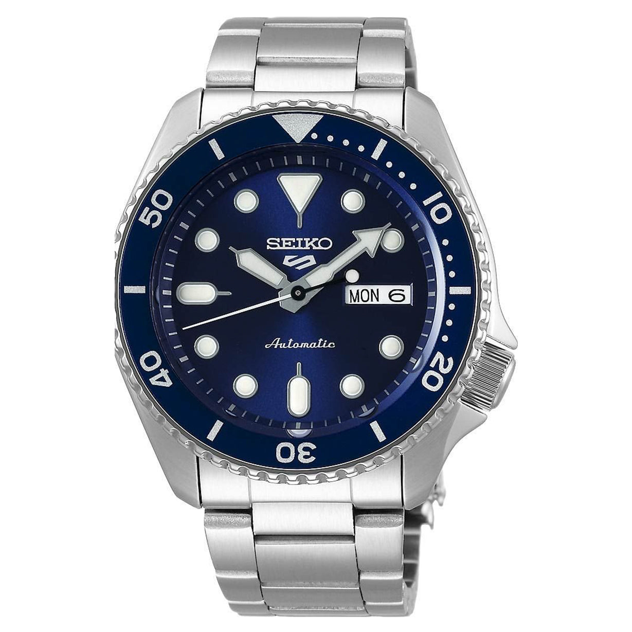 Seiko 5 Sports Blue Dial Men 42.5mm