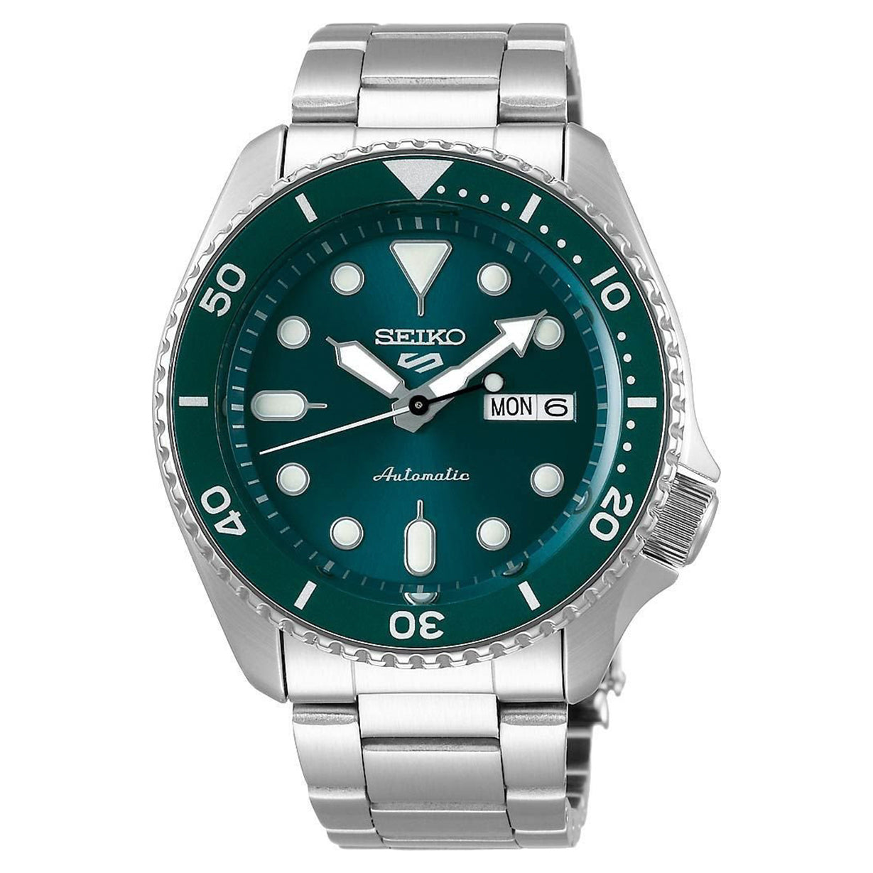 Seiko 5 Sports Green Dial Men 42.5mm