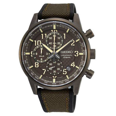 Seiko Discover More Grey Dial Men 42.7mm