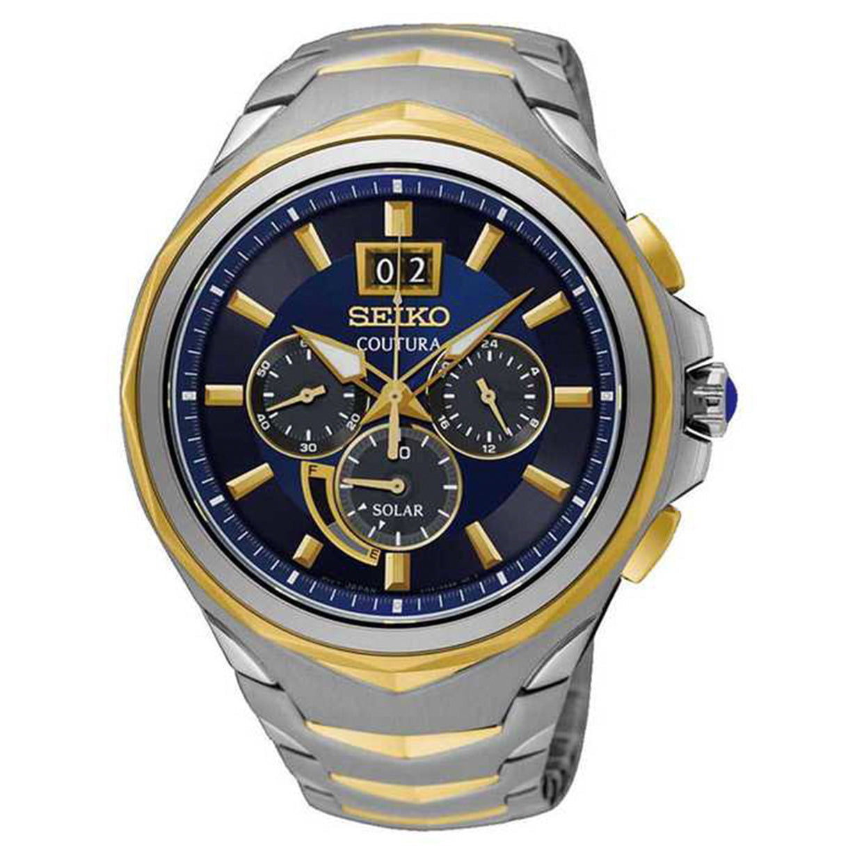 Seiko Coutura Blue Dial Men 45.5mm