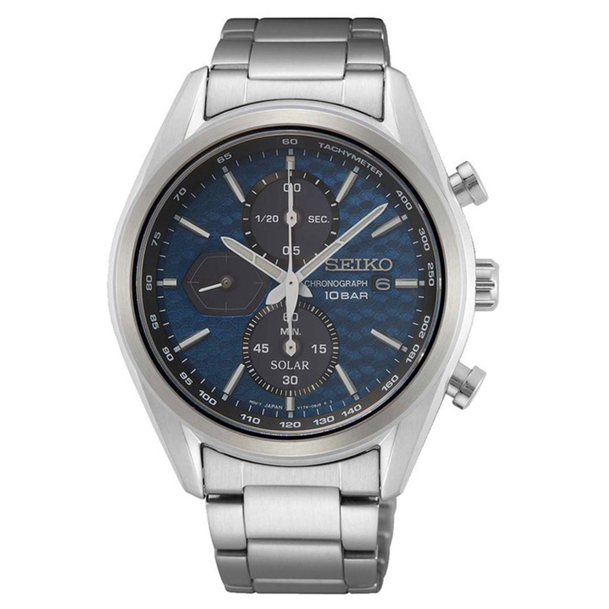 Seiko Macchina Sportiva Blue Dial Men 41.4mm