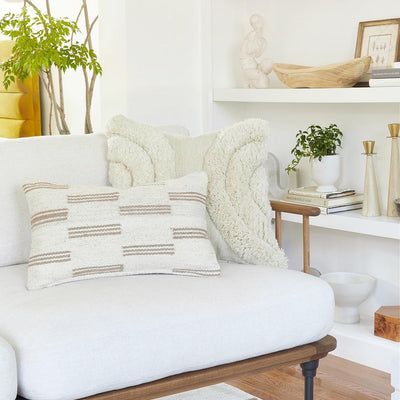 Stripe Break Pillow by Sarah Sherman Samuel