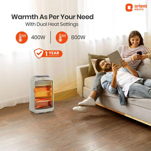 Stark 800W Quartz Electric Room Heater