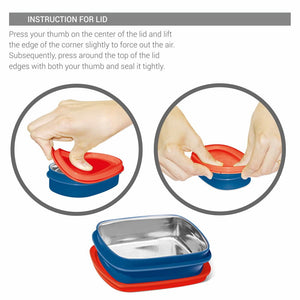 Steely Prime Lunchbox (Milton)