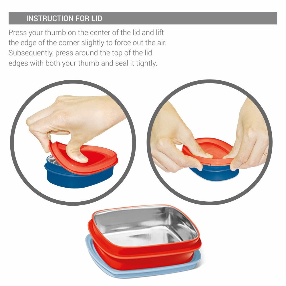 Steely Tiffin Mini Lunchbox (Milton)