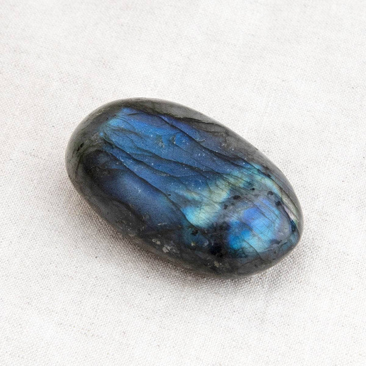 Labradorite Blue Flame Palm Stone