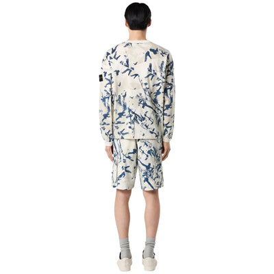 Stone Island Camouflage Textured Desert Sweatshirt