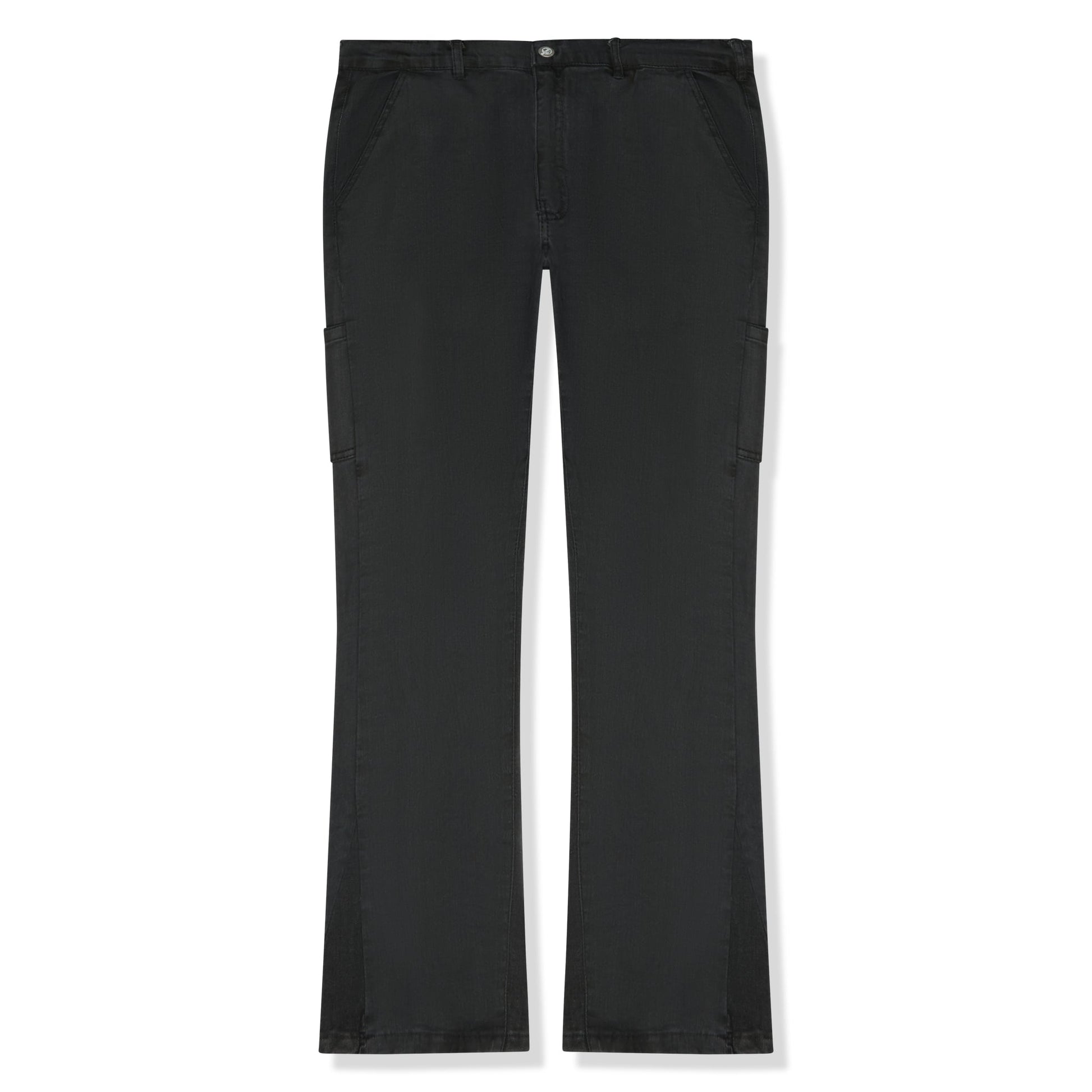 Suavo World Flare Denim Washed Black