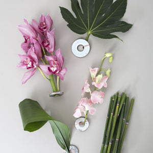 Submerged Tropical Centerpieces with Something Turquoise