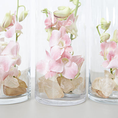 Submerged Tropical Centerpieces with Something Turquoise