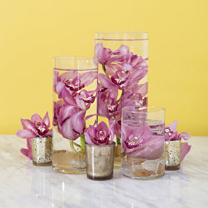 Submerged Tropical Centerpieces with Something Turquoise