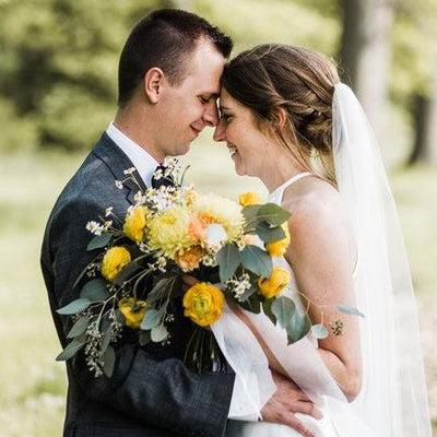 Sunny Spring DIY Wedding