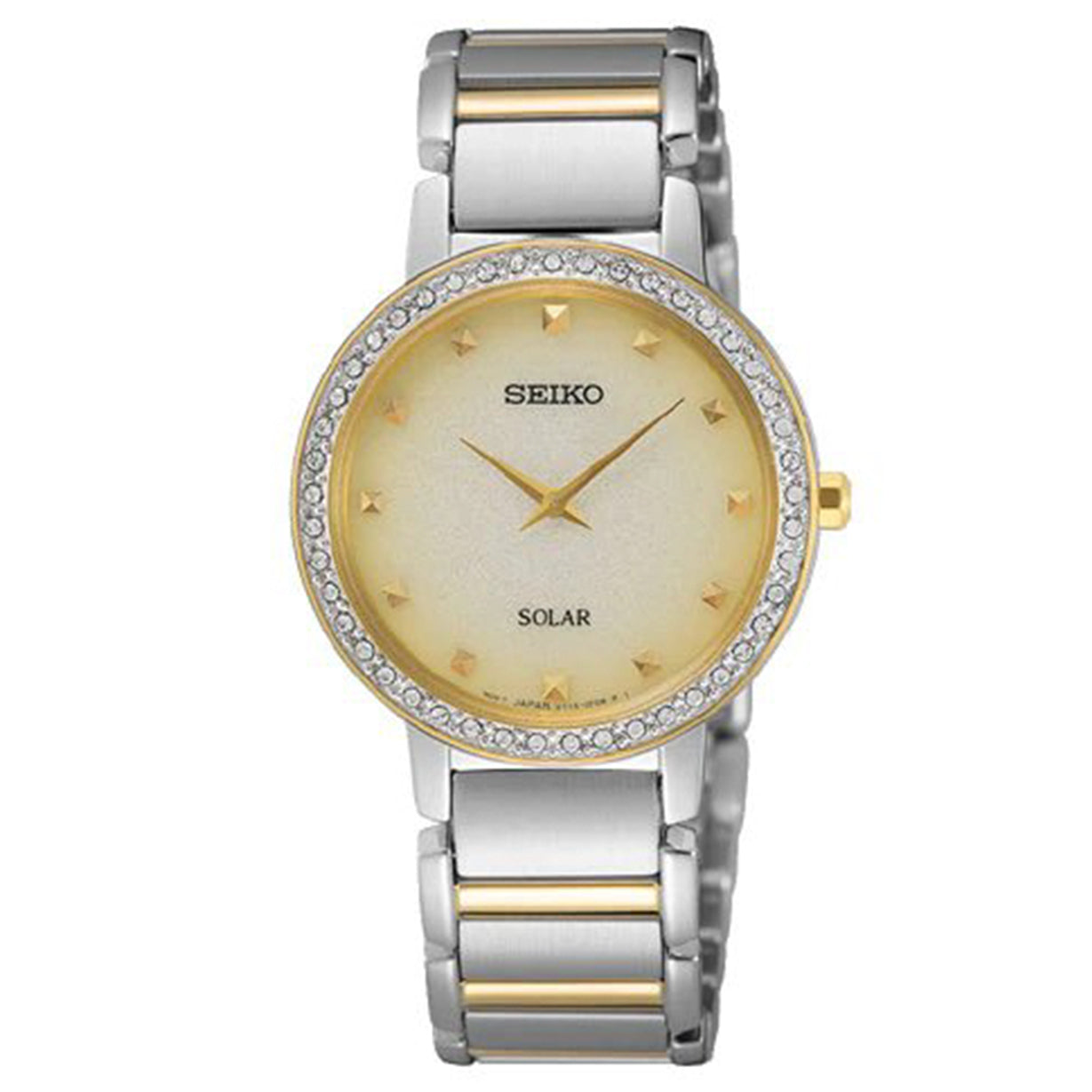 Seiko Dress Gold Dial Women 30.5mm
