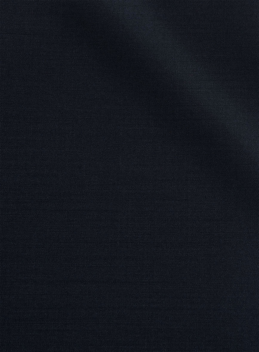 Super Blue Satin Wool Pants