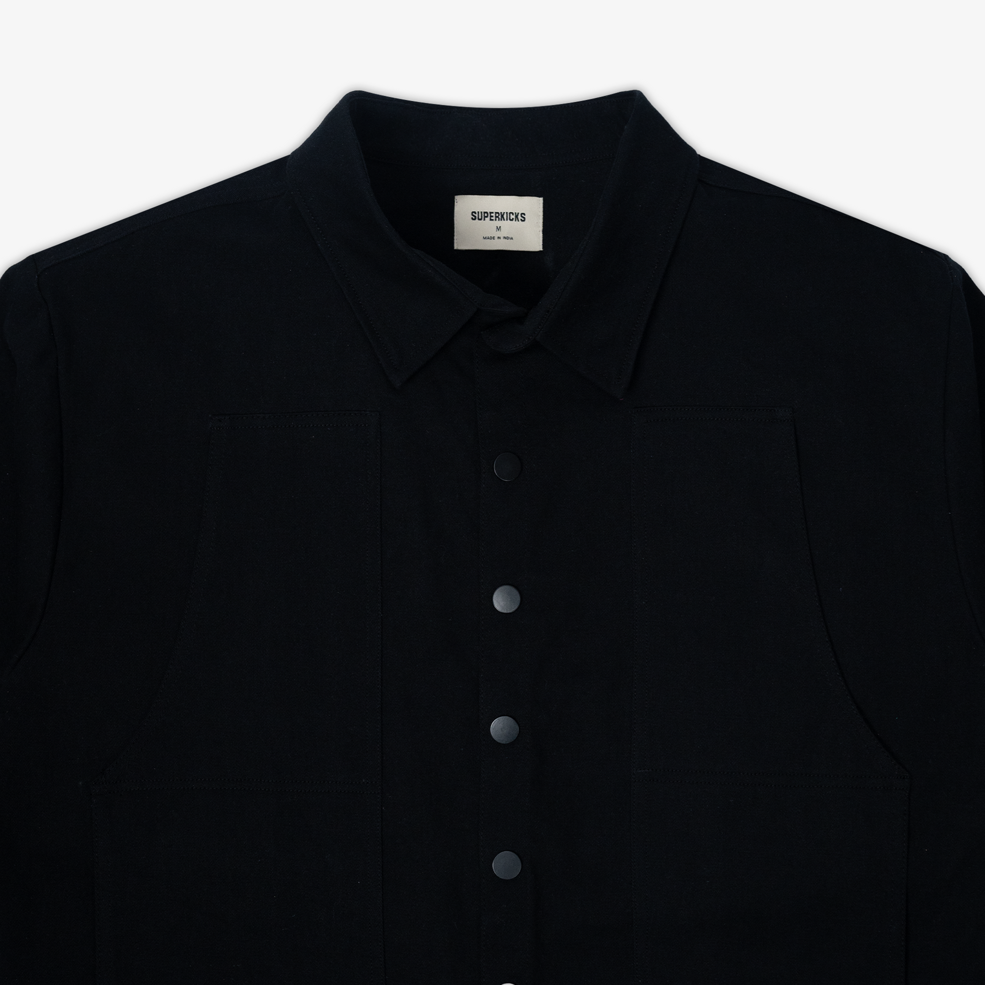 Superkicks | ESSENTIAL CARGO JACKET  { BLACK