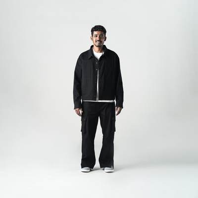 Superkicks | ESSENTIAL CARGO PANTS  { BLACK