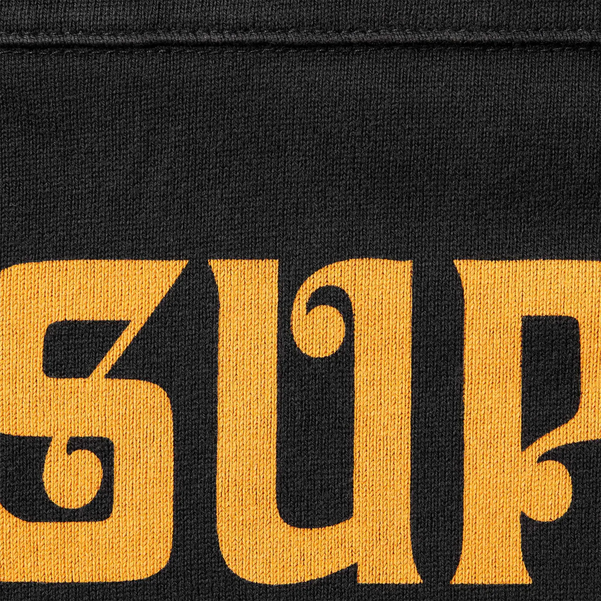Supreme Affiliated L/S Black Football Top