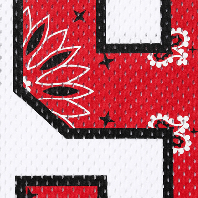 Supreme Bandana White Football Jersey