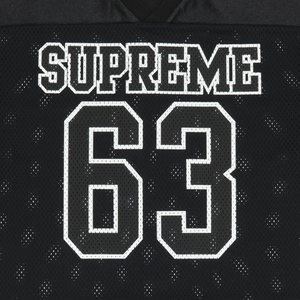 Supreme Bones Black Football Jersey (FW25)