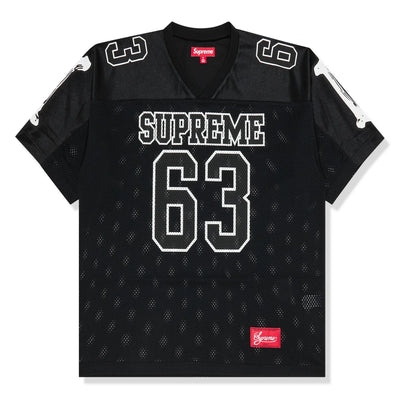 Supreme Bones Black Football Jersey (FW25)