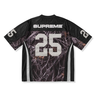 Supreme Breast Cancer Awareness Black Football Jersey