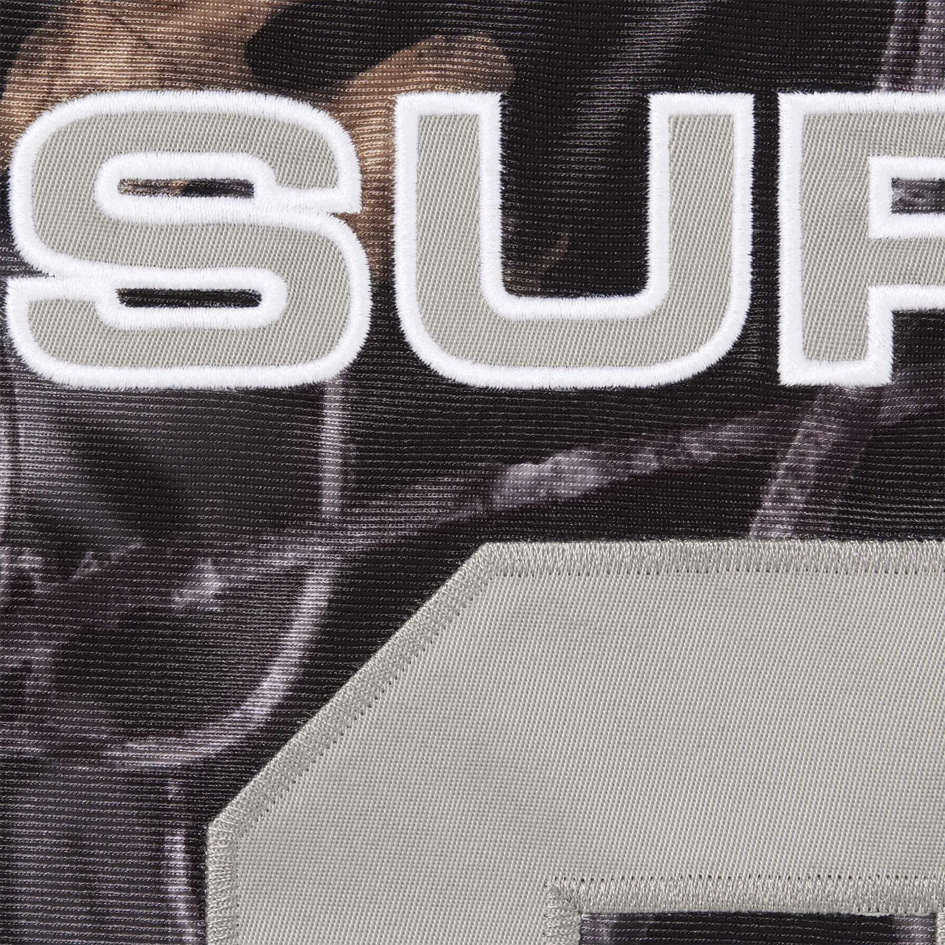Supreme Breast Cancer Awareness Black Football Jersey