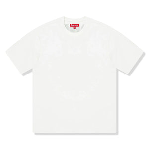 Supreme Cracked Back Arc White T Shirt