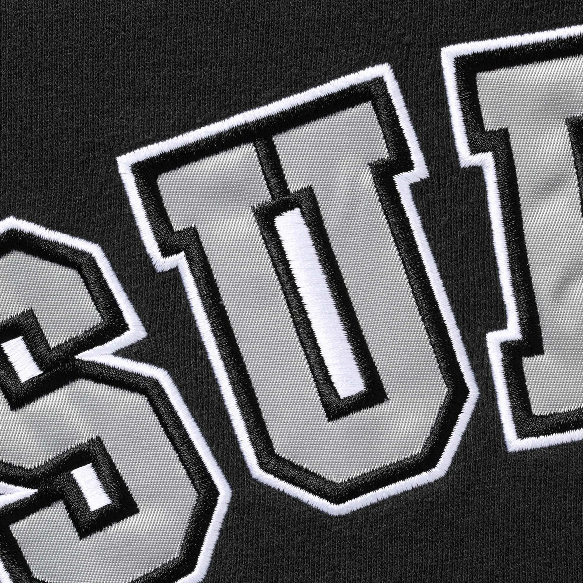 Supreme Filled Black Zip-Up Hooded Jacket