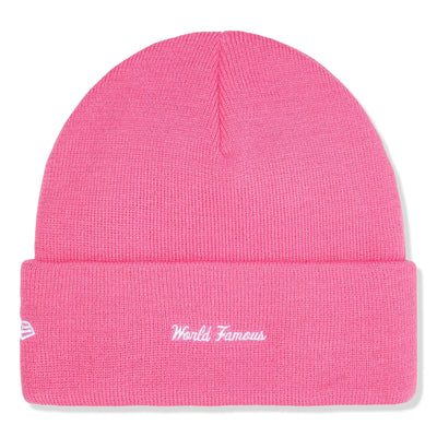 Supreme New Era Box Logo Magenta Beanie (FW25)