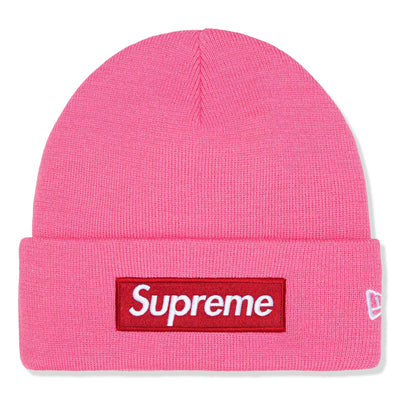 Supreme New Era Box Logo Magenta Beanie (FW25)