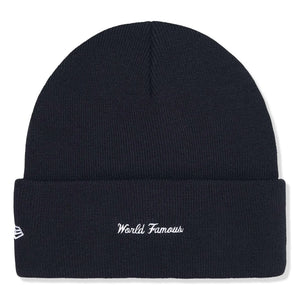 Supreme New Era Box Logo Navy Beanie (FW25)