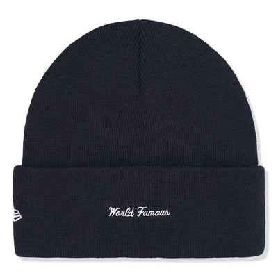Supreme New Era Box Logo Navy Beanie (FW25)